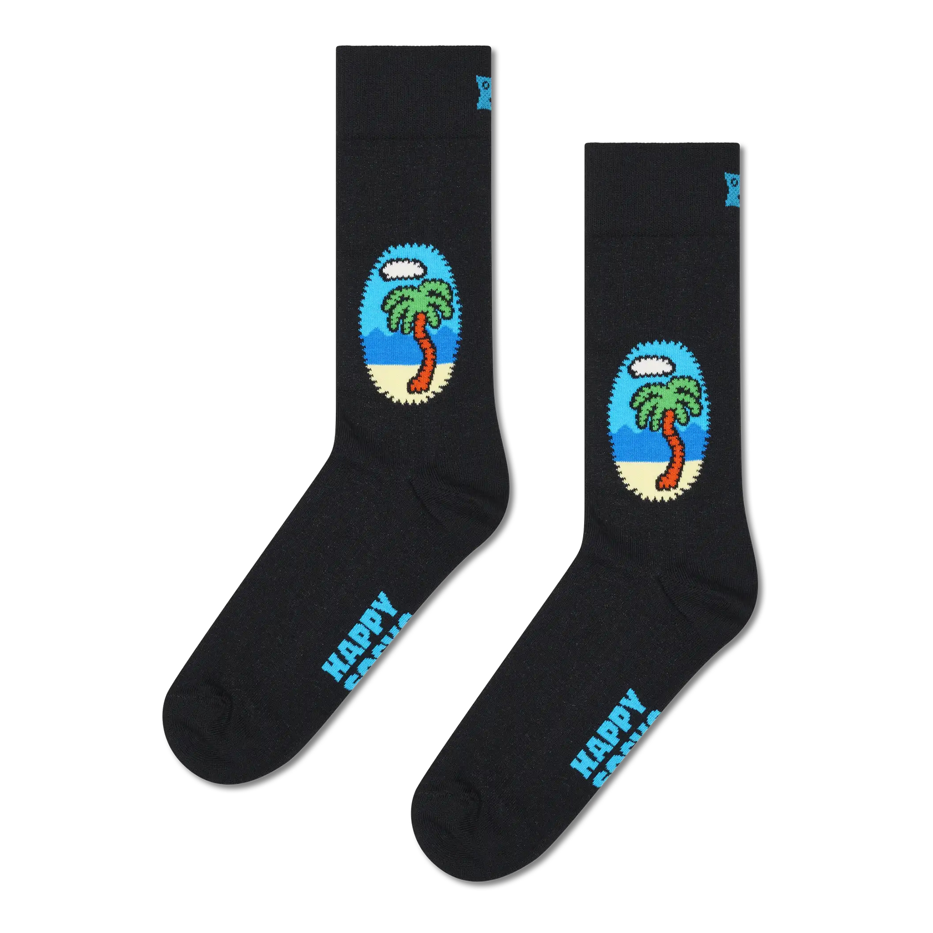 Happy Socks Palm Preto