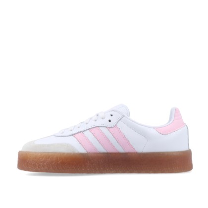 adidas Originals Sambae J Cloud White / Clear Pink / Gold Metallic adidas Originals Sambae J Cloud White / Clear Pink / Gold Metallic