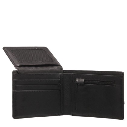 Billabong Carteira Pu Dimension Black Char Billabong Carteira Pu Dimension Black Char