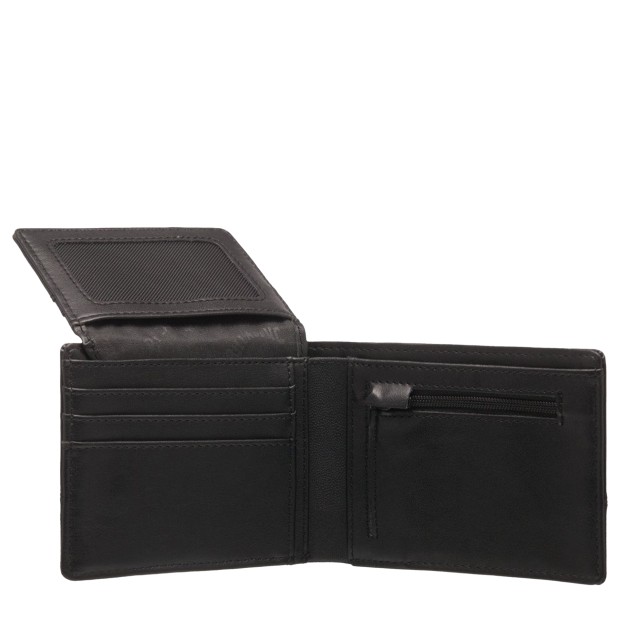 Billabong Carteira Pu Dimension Black Char