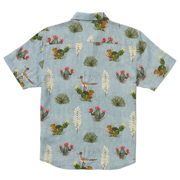 Rvca Camisa Rvca Artifacts Denim