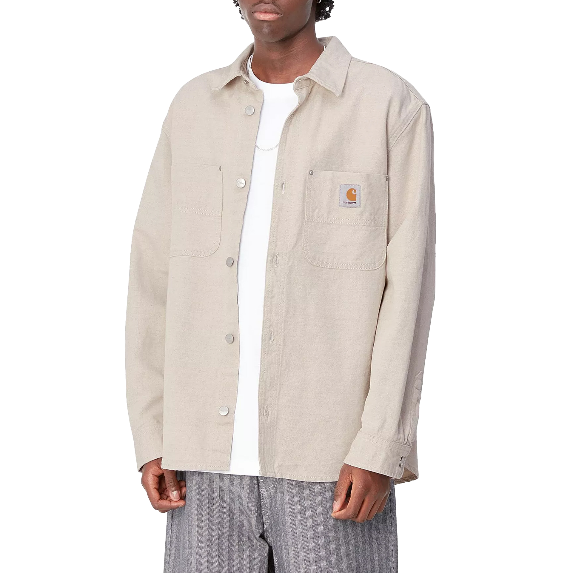 Carhartt Wip Walter Shirt Jac Natural Rins
