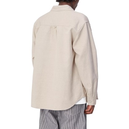 Carhartt Wip Walter Shirt Jac Natural Rins