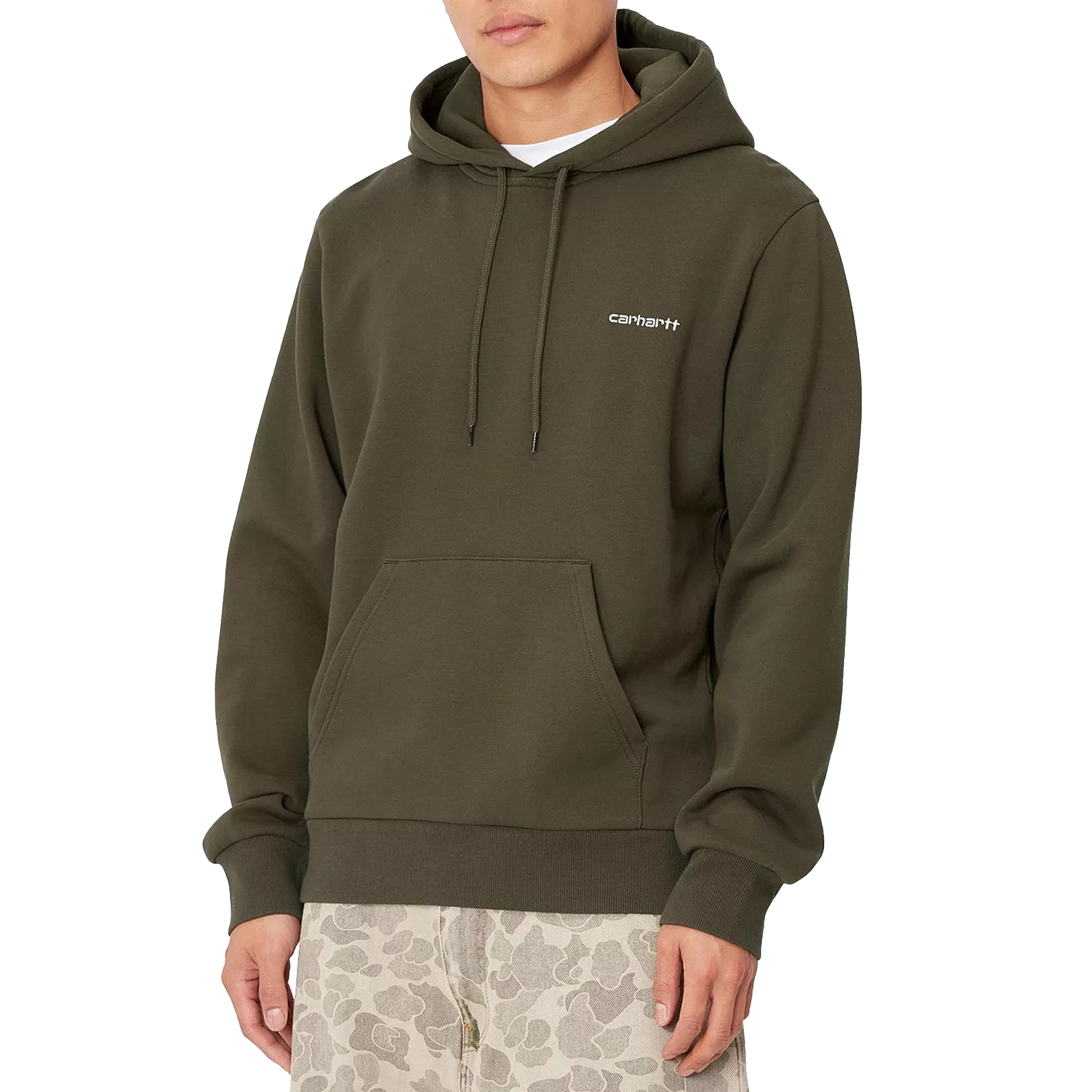 Carhartt Wip Sweat Embroidery Cypress/White