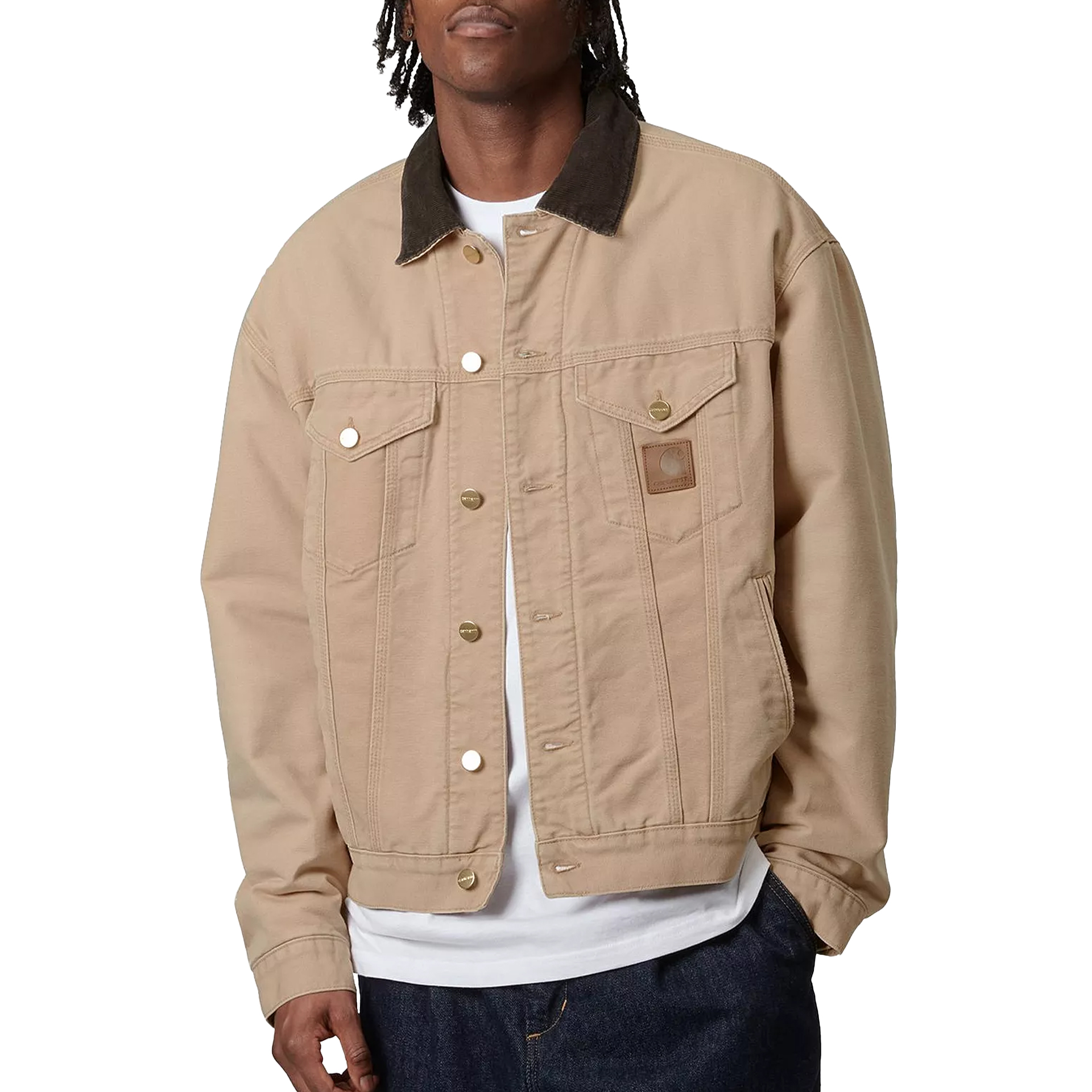Carhartt Wip Jacket Dayton Trucker Dusty Brown / Tobacco