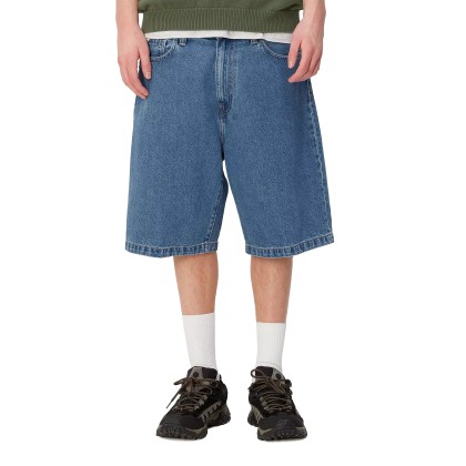 Carhartt Wip Landon Short Blue Heavy Stone Wash