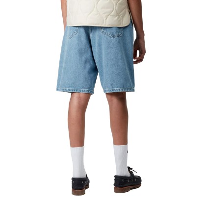 Carhartt Wip W  Brandon Short Blue Stone Bleached Carhartt Wip W  Brandon Short Blue Stone Bleached