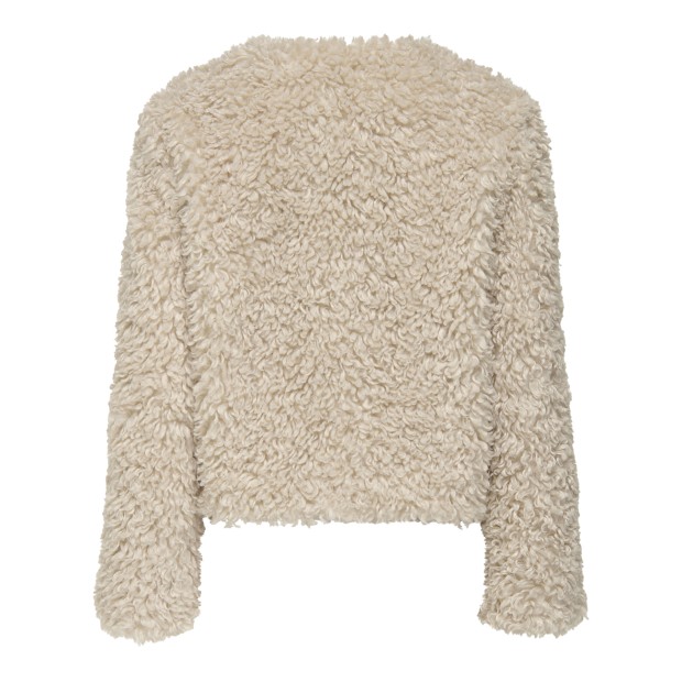 JDY Casaco Jdyneo Faux Fur Otw Sie Tofu