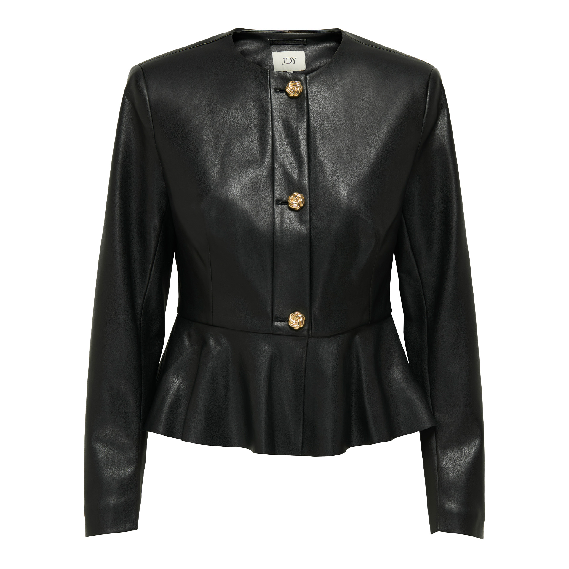 JDY Casaco Jdyolivia Faux Leather Otw Sij Black