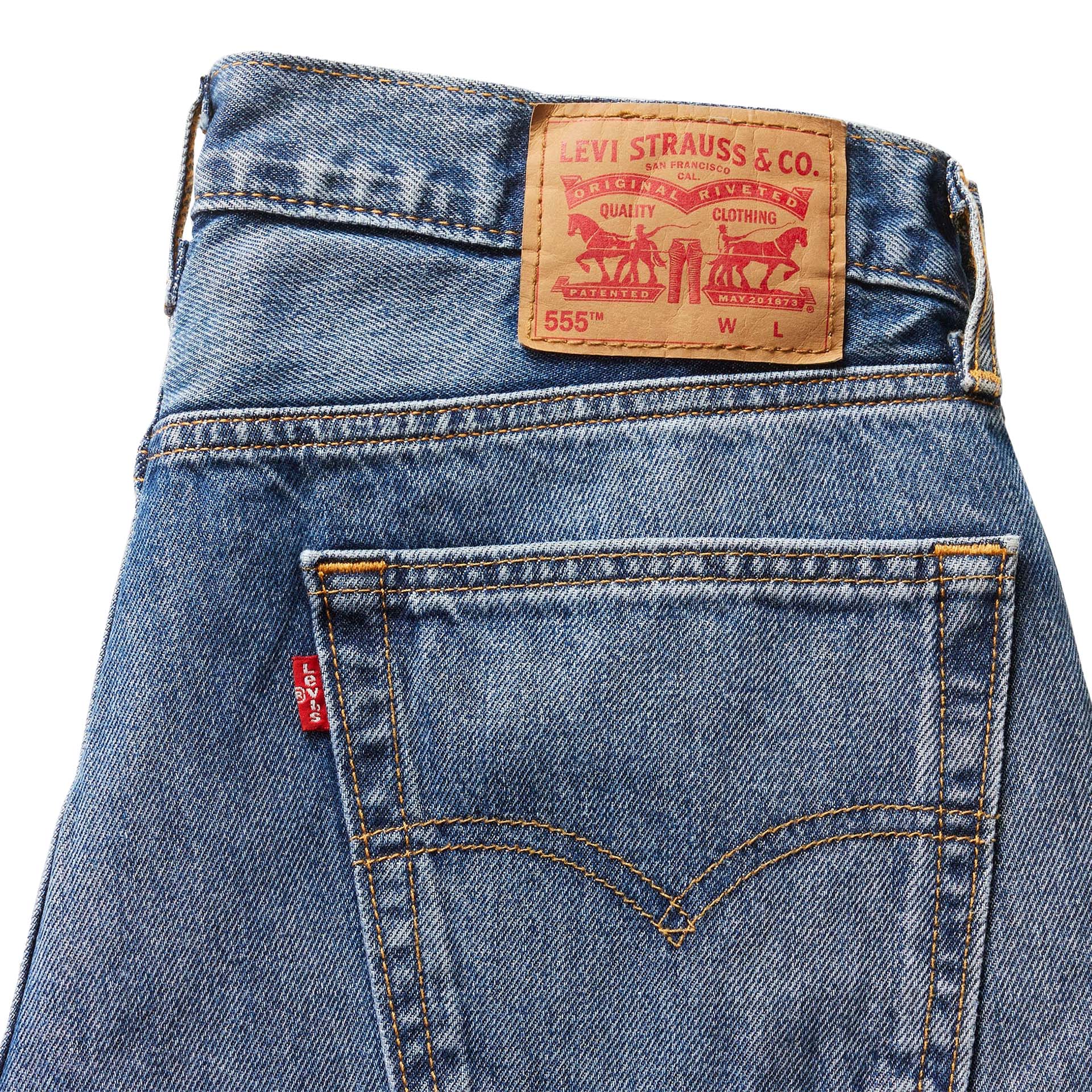 Levis Calça 555 Relaxed Straight Daily Ritual