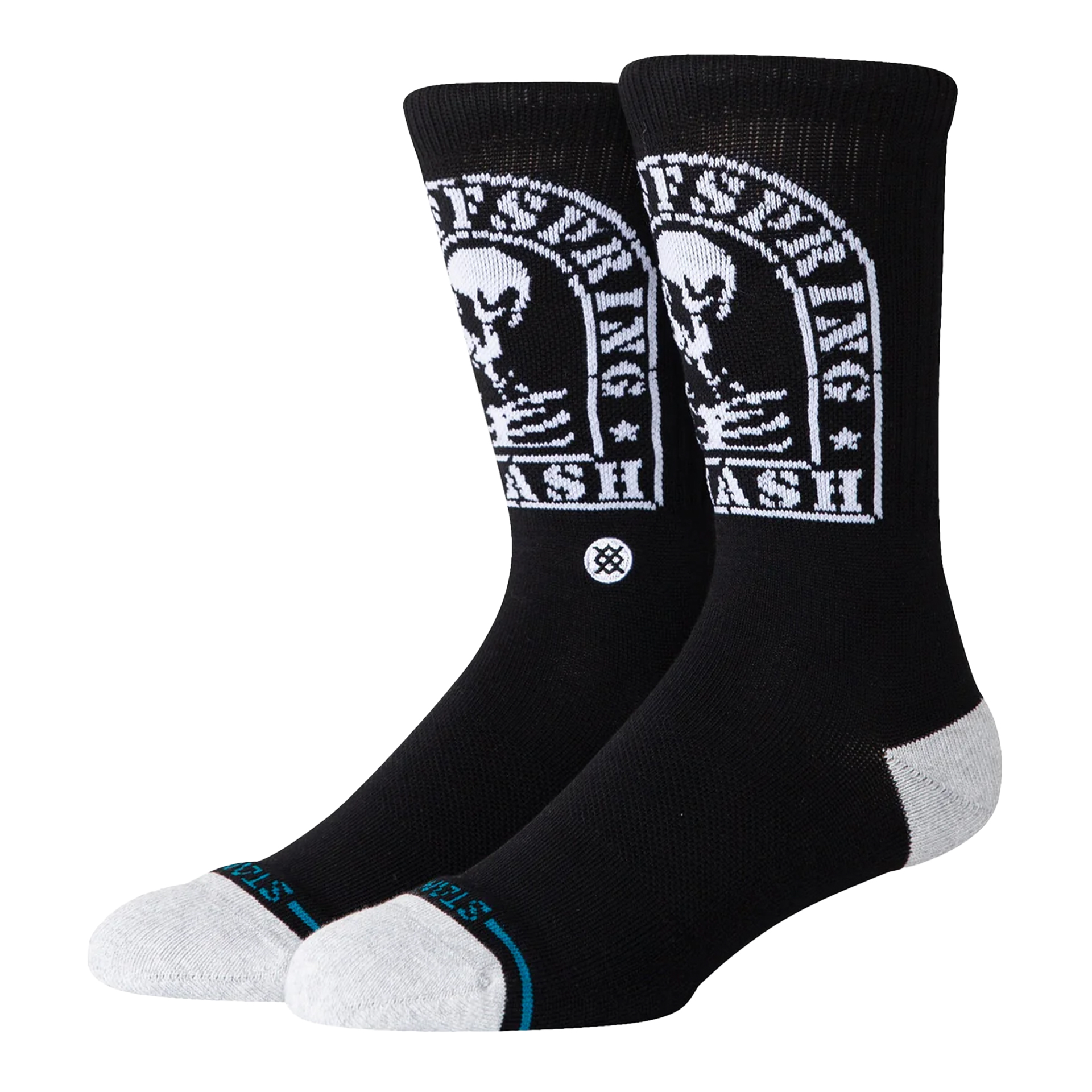 Stance Smashed Crew Black
