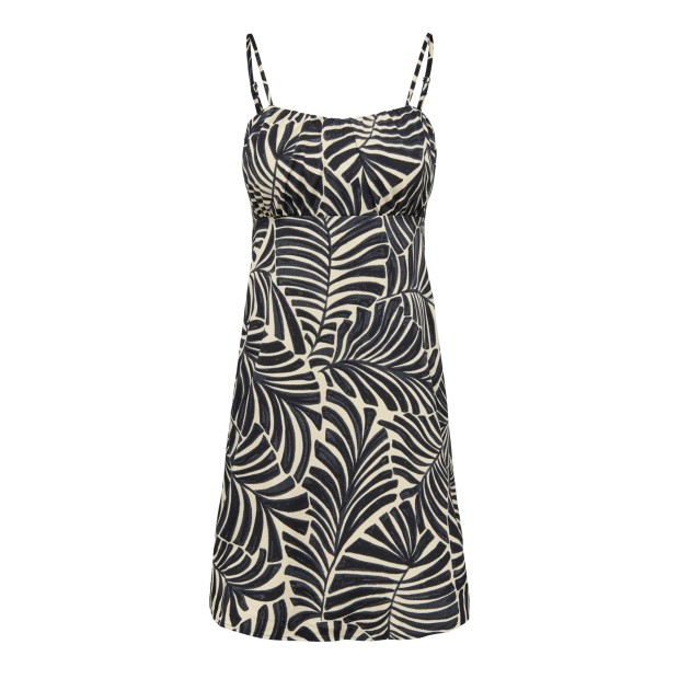 Only Onlnova Life Vis Alexis Dress Aop Black