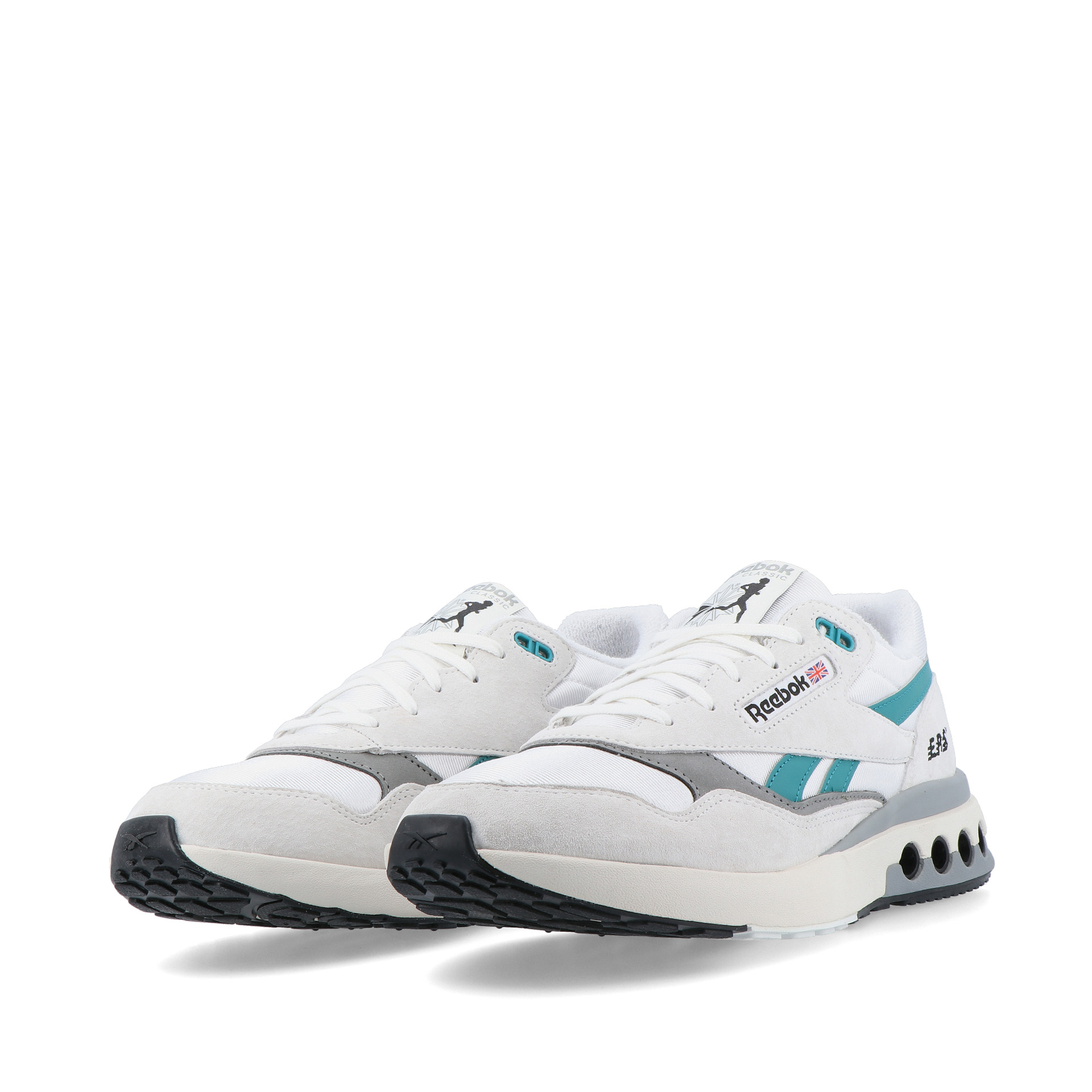 Reebok Ers World Barely Grey/white/team Teal