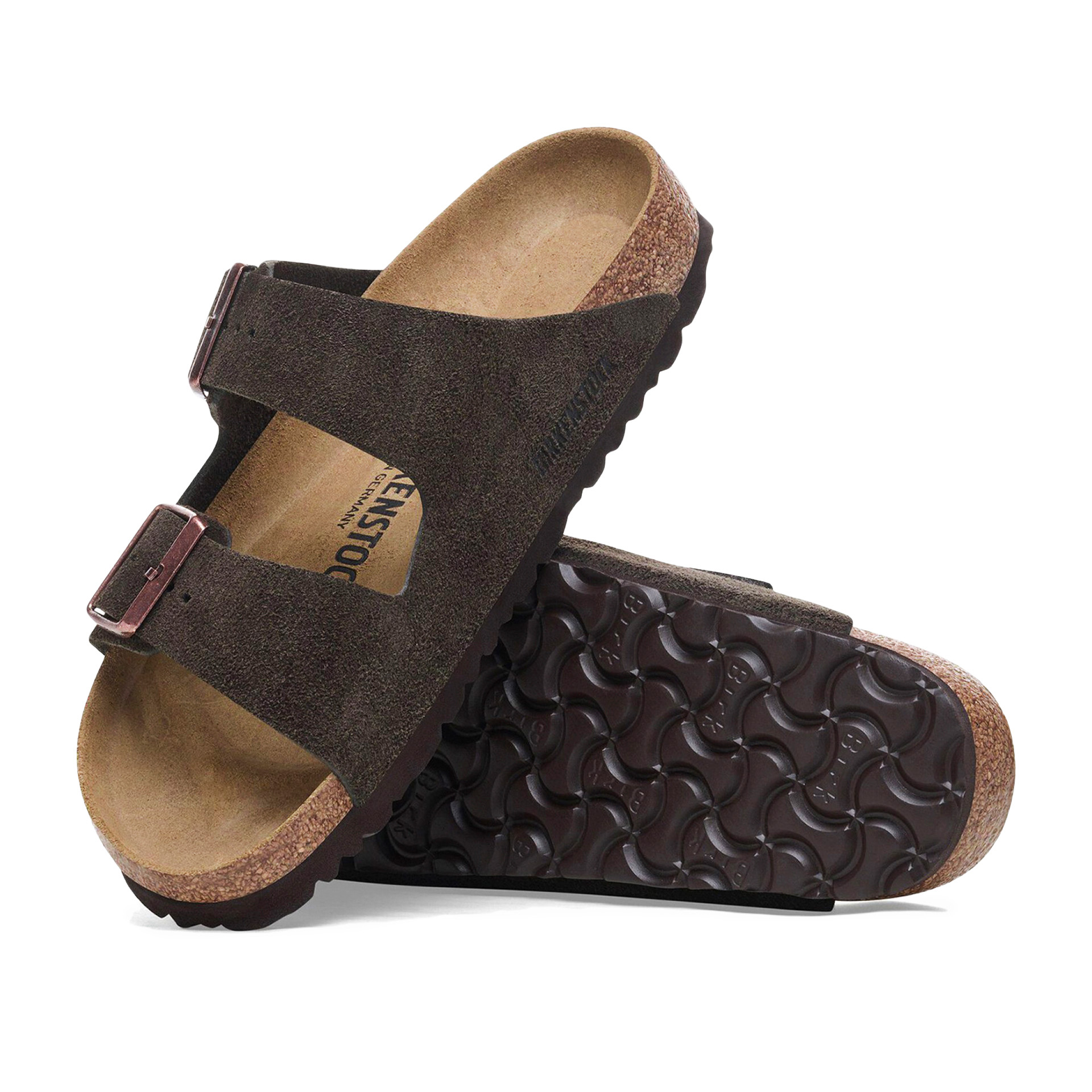 Birkenstock Arizona Suede Leather Mocha