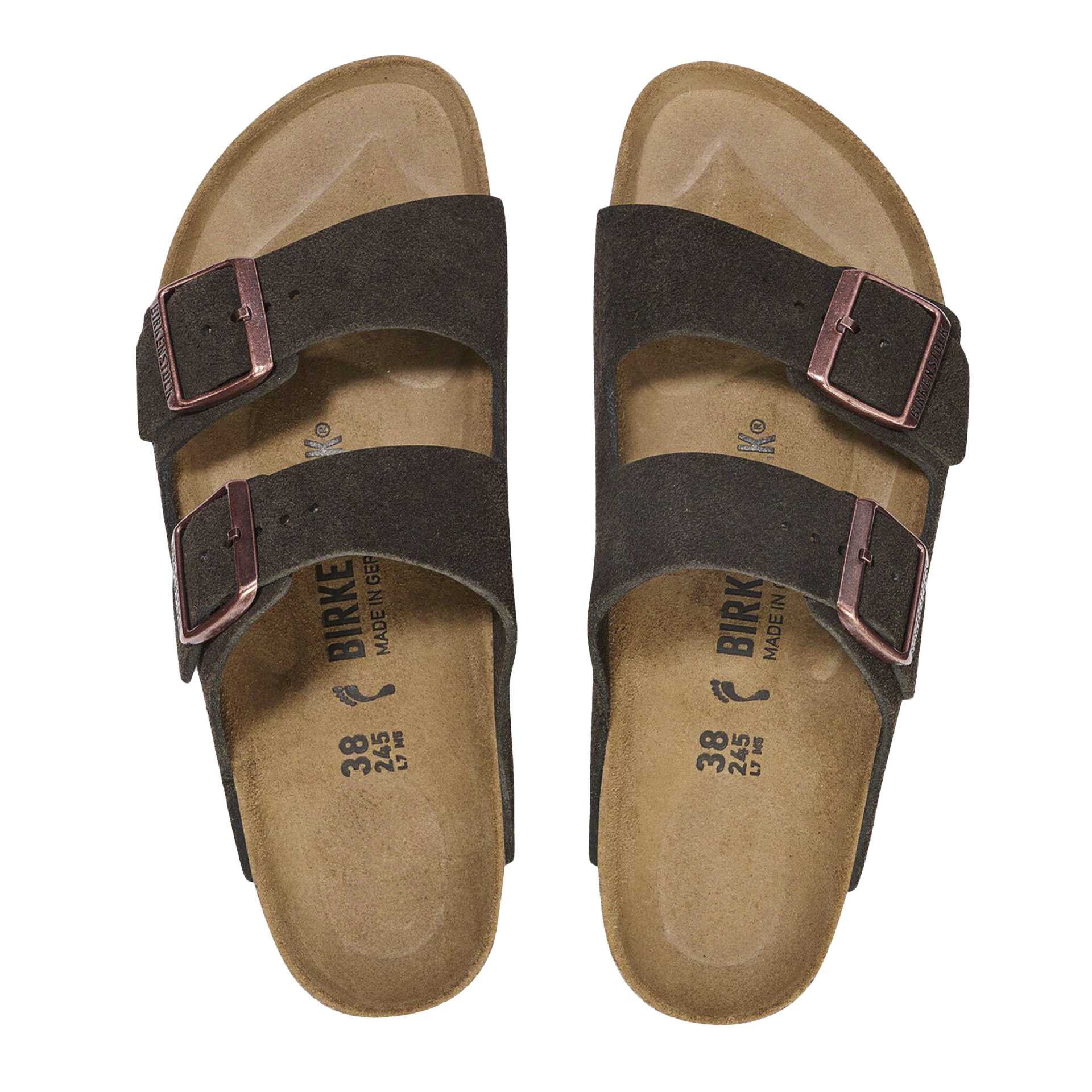 Birkenstock Arizona Suede Leather Mocha