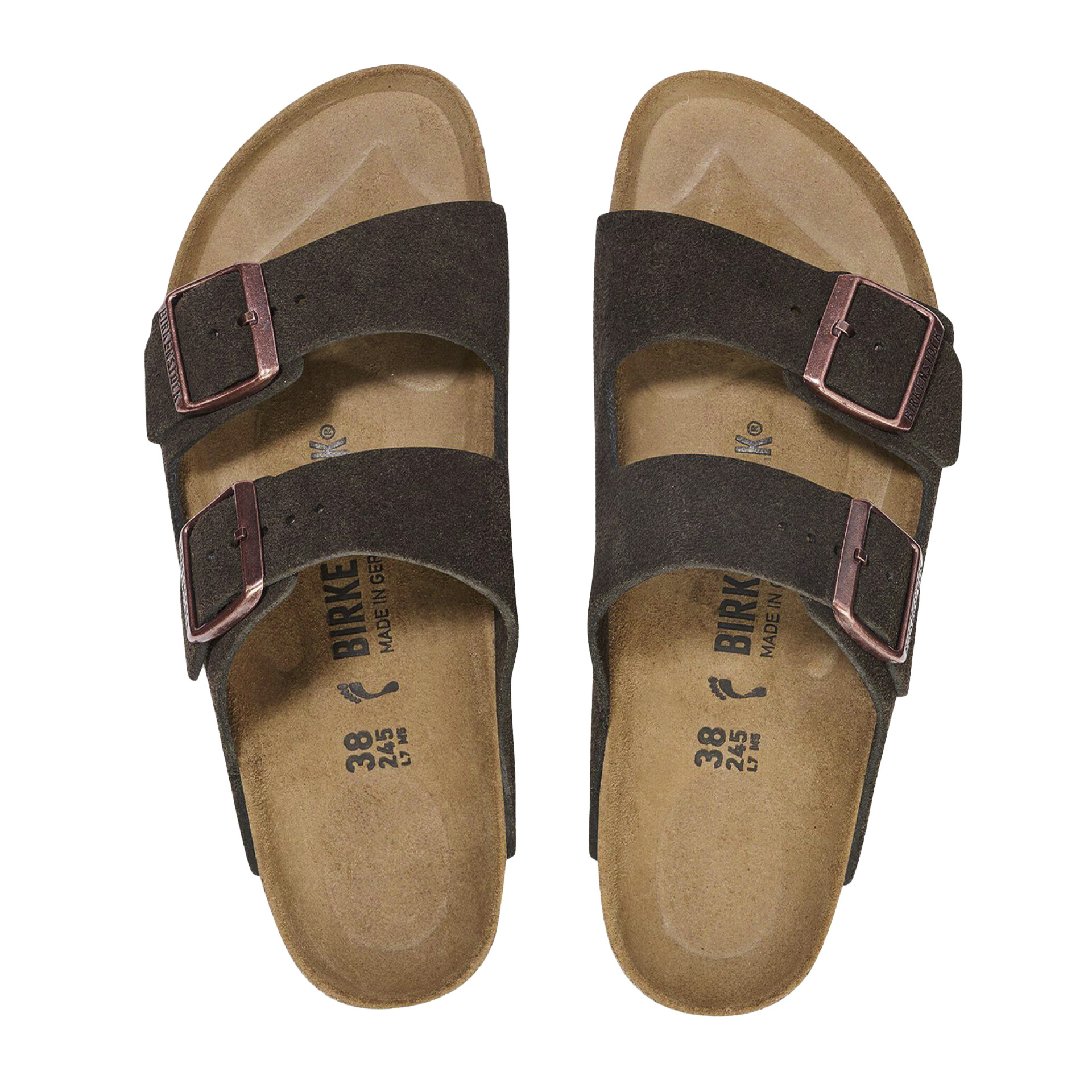 Birkenstock Arizona Suede Leather Mocha