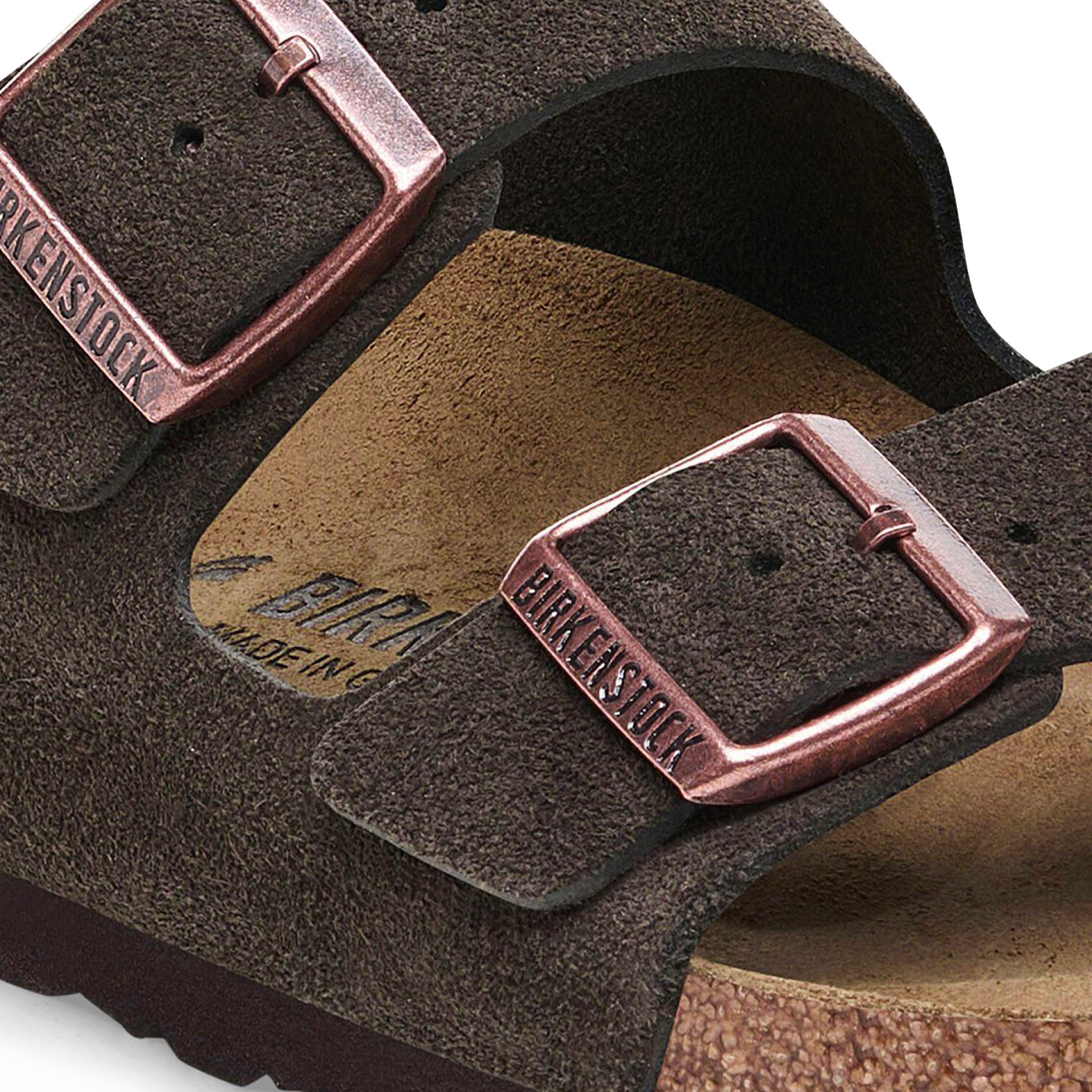 Birkenstock Arizona Suede Leather Mocha
