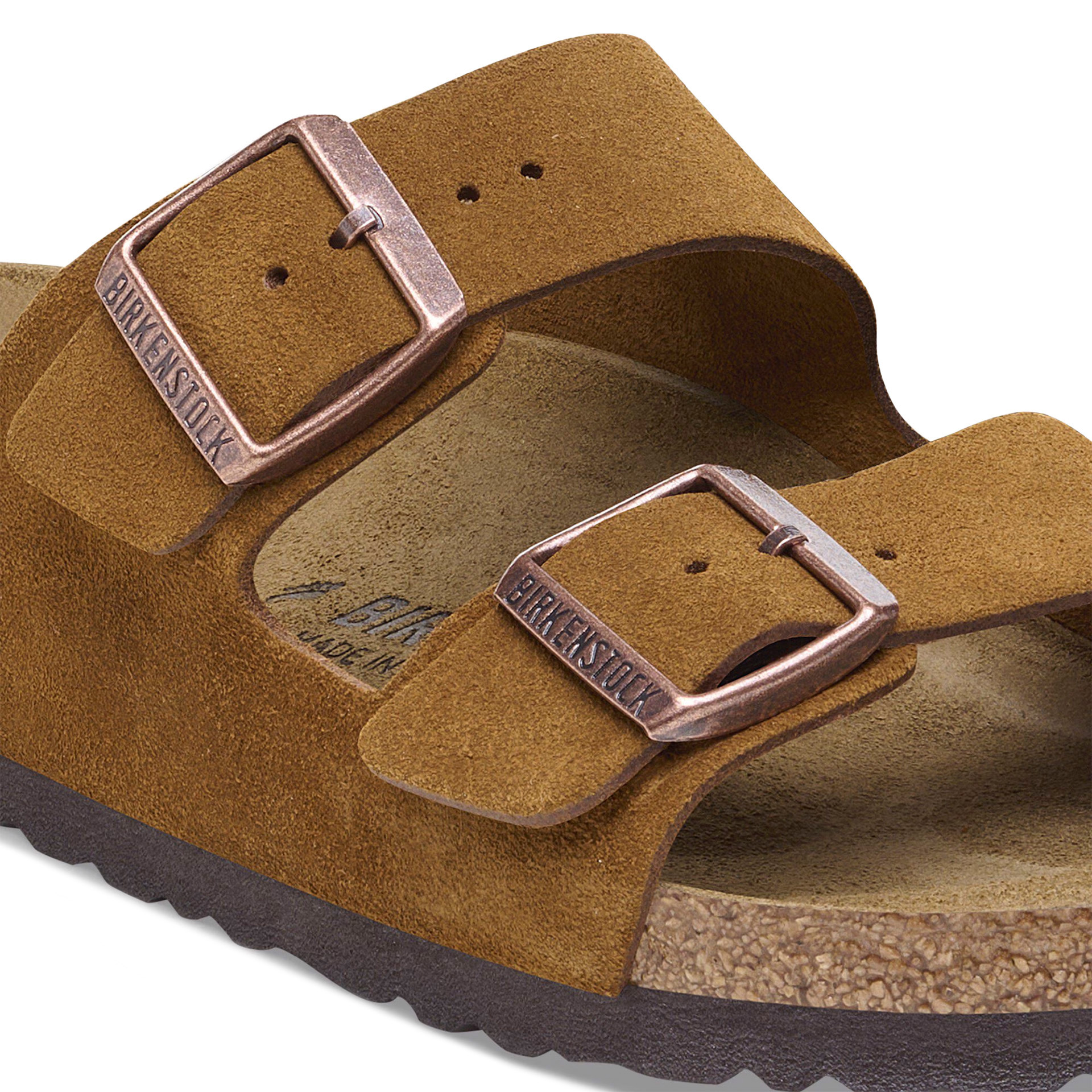 Birkenstock Arizona Suede Leather Mink