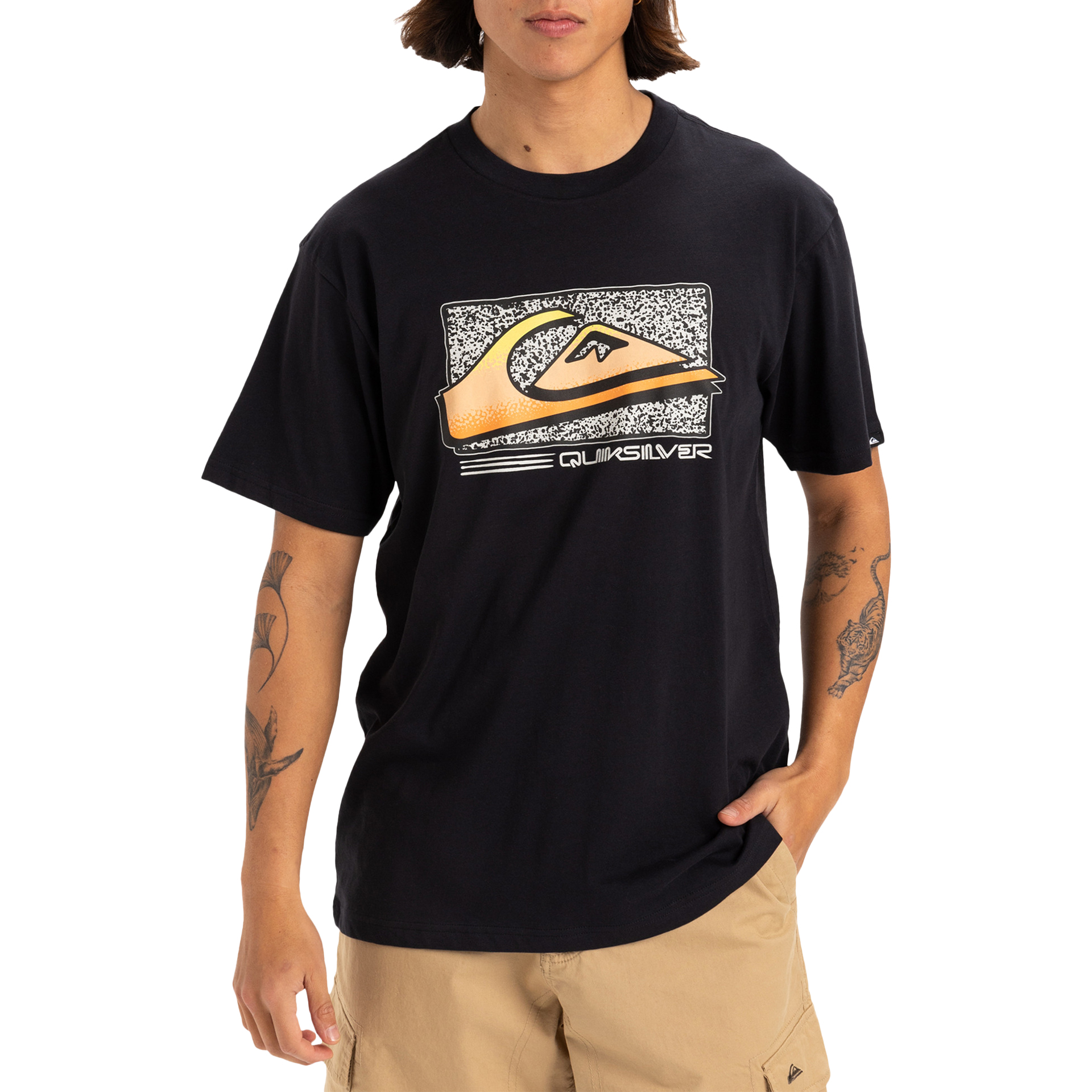 Quiksilver Retro Fade Black