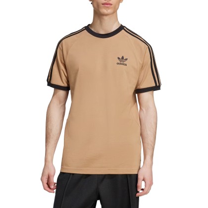 adidas Originals T-Shirt 3-Stripes Adicolor Classics Cardboard / Black