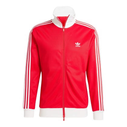 adidas Originals Casaco Classic Adicolor Better Scarlet / White
