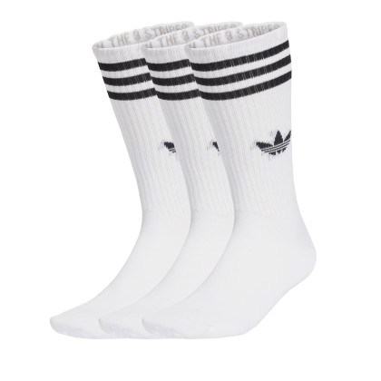 adidas Originals Meias 3s High Cr S 3p White/white/white