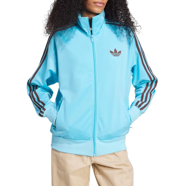 adidas Originals Casaco Firebird Adicolor Blue Glow / Auburn