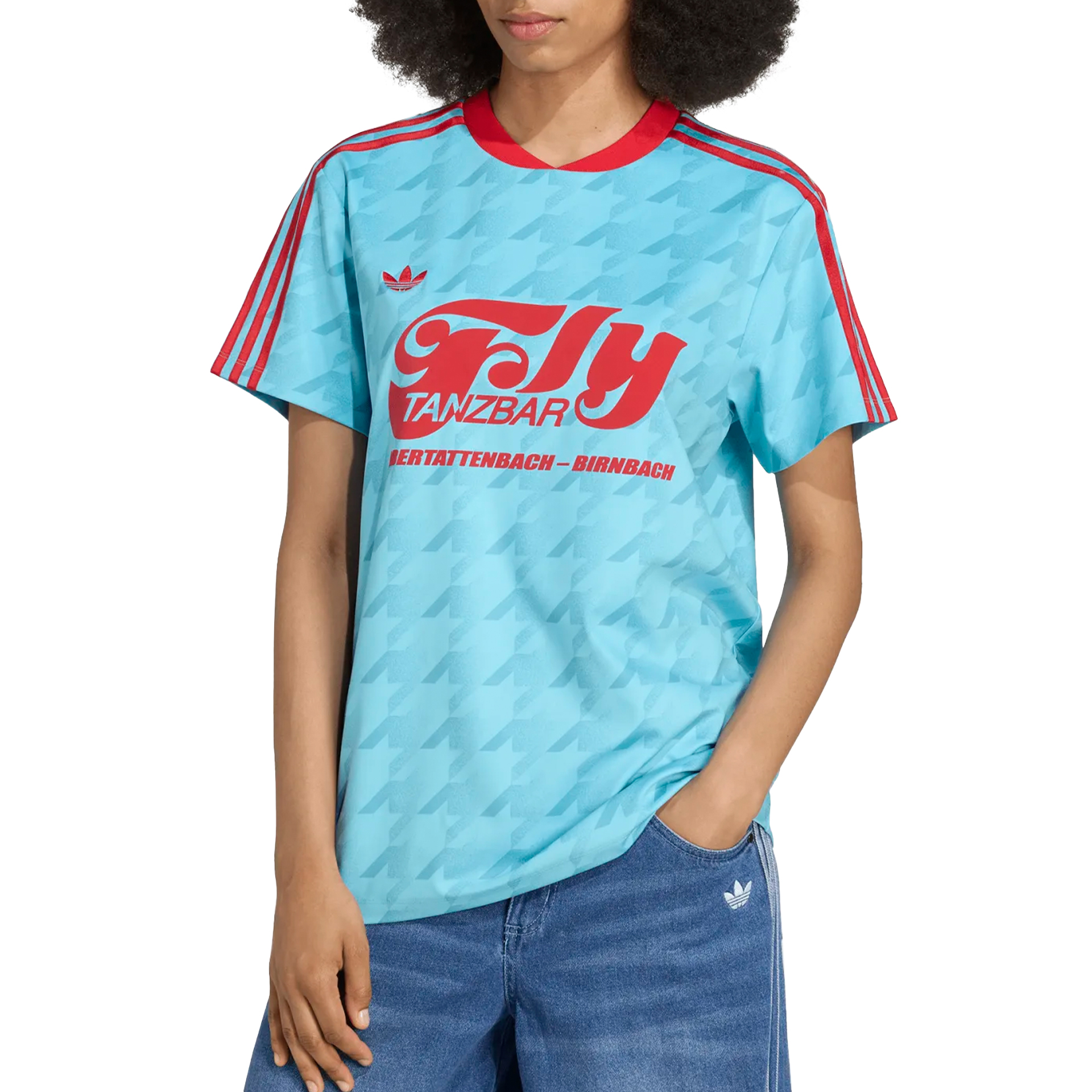 adidas Originals Camisola Footie Jersey Blue Glow