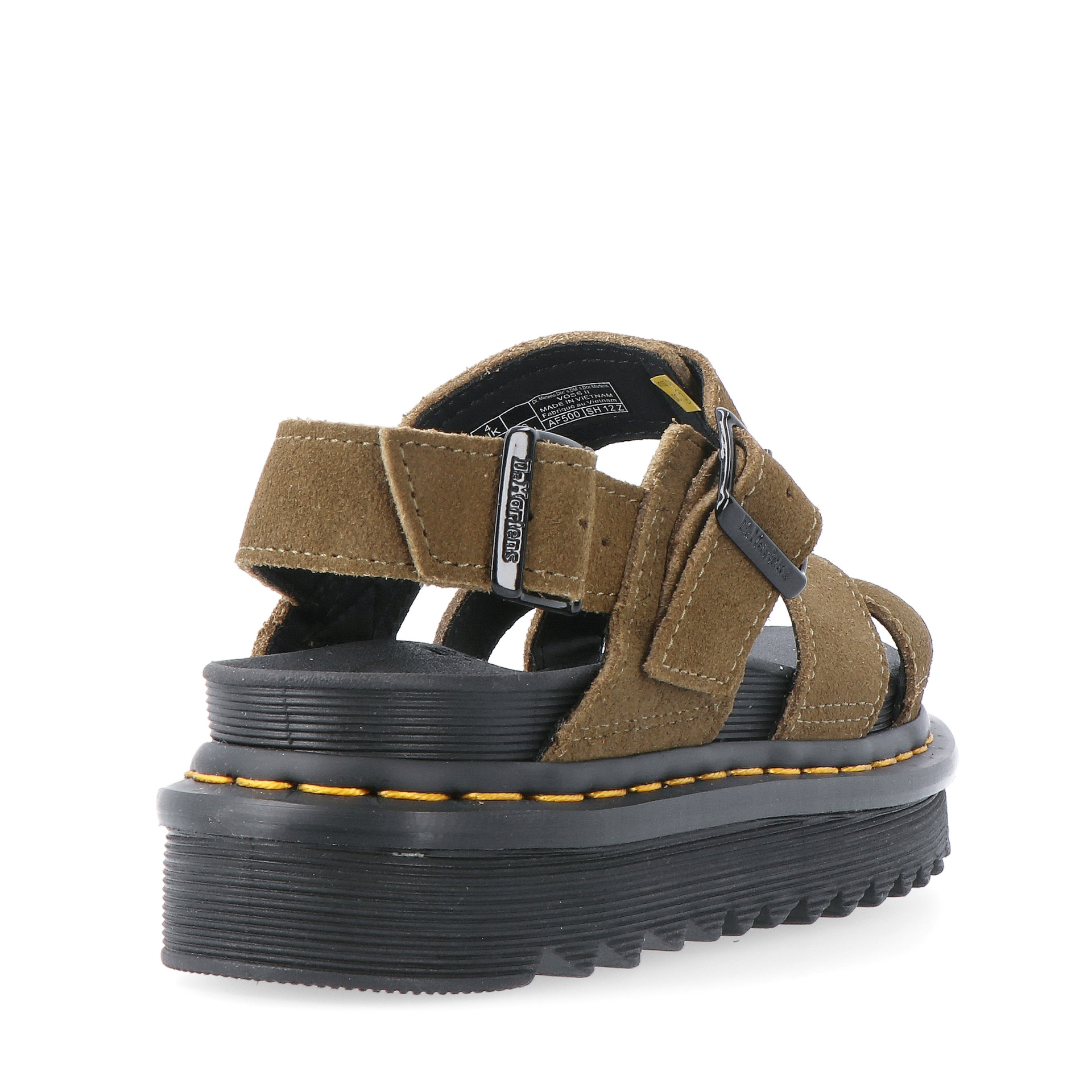 Dr. Martens Voss Ii Dms Olive Bronx Suede