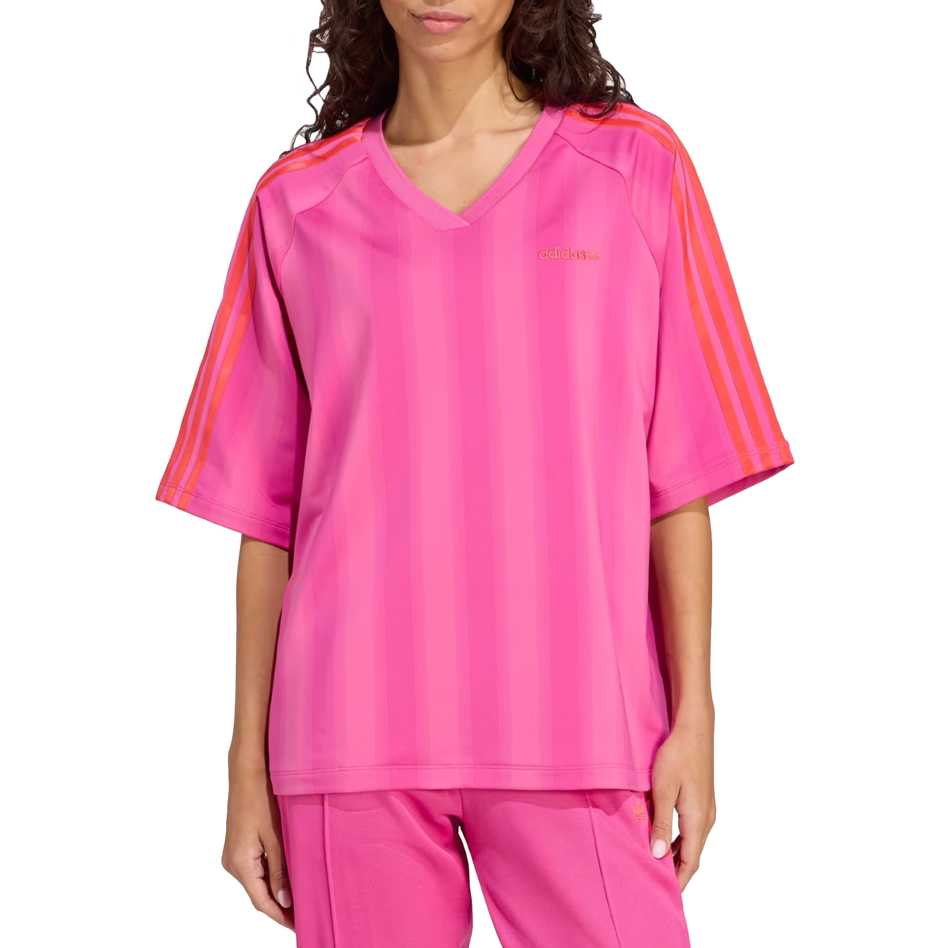 adidas Originals T-Shirt Larga Semi Lucid Fuchsia