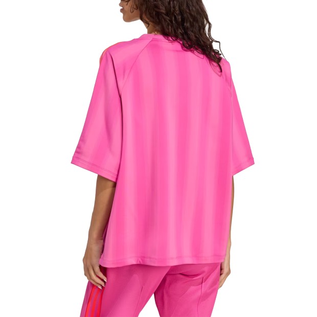adidas Originals T-Shirt Larga Semi Lucid Fuchsia