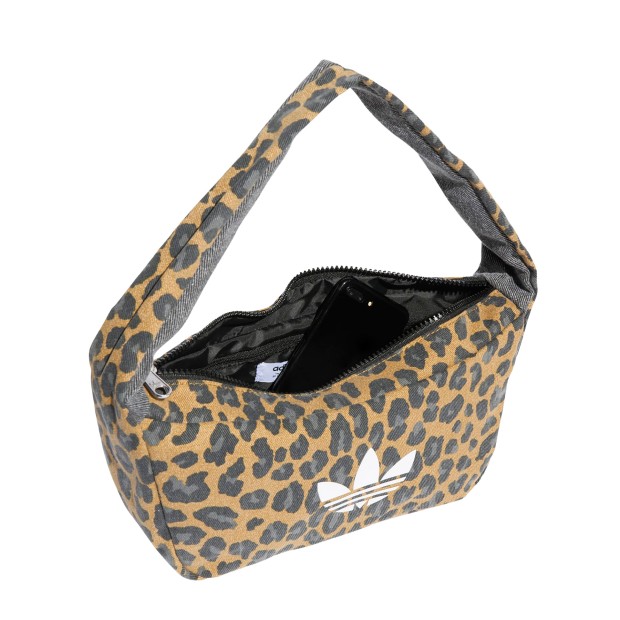 adidas Originals Mini Mala De Ombro Leopardo Bronze Strata / Black