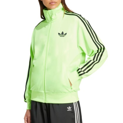 adidas Originals Casaco Firebird Adicolor Signal Green / Black