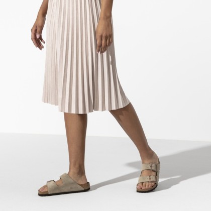 Birkenstock Arizona Soft Footbed Taupe Narrow Fit