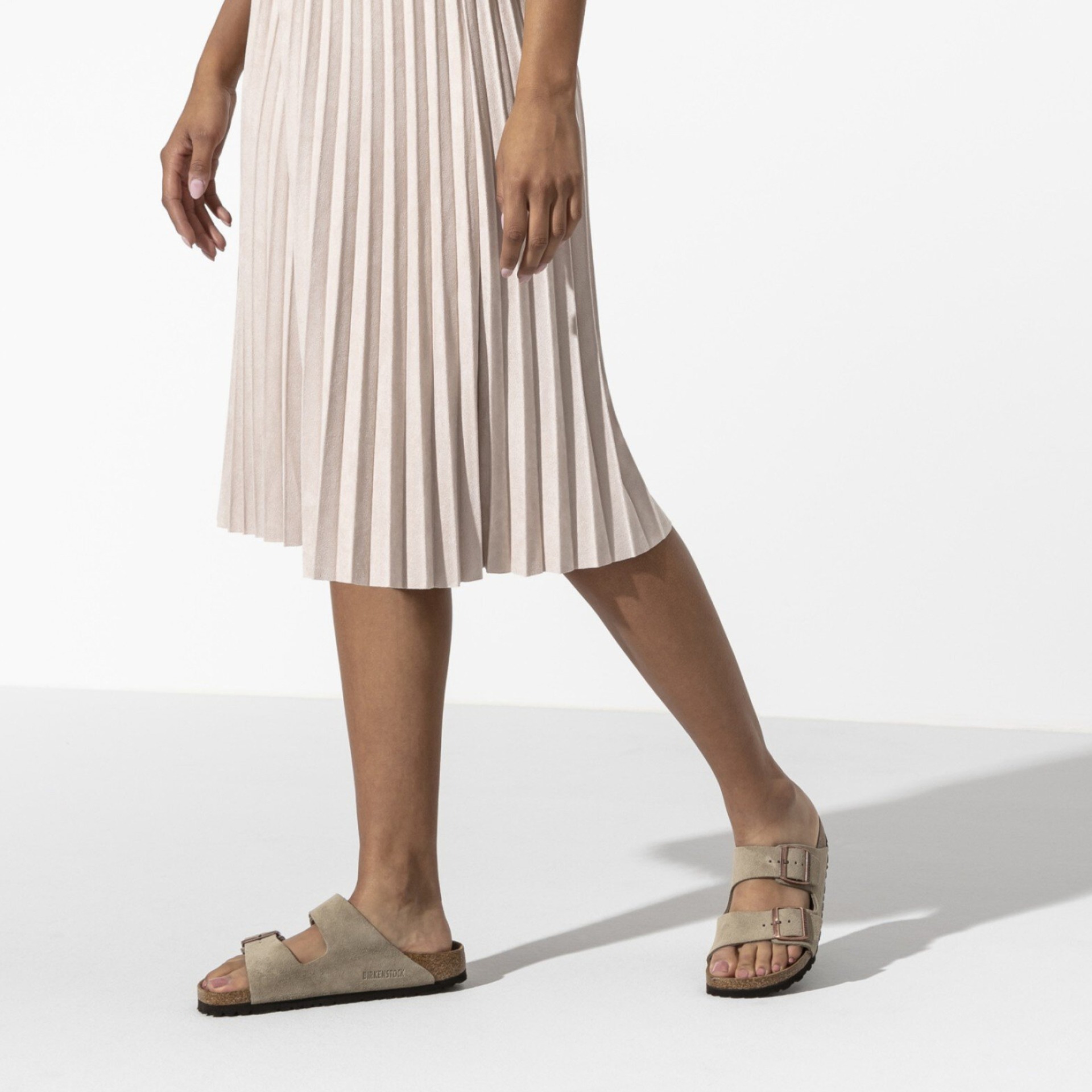 Birkenstock Arizona Soft Footbed Taupe Narrow Fit