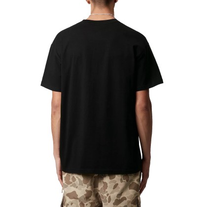 Carhartt Wip T-shirt Pocket Heart Black Red
