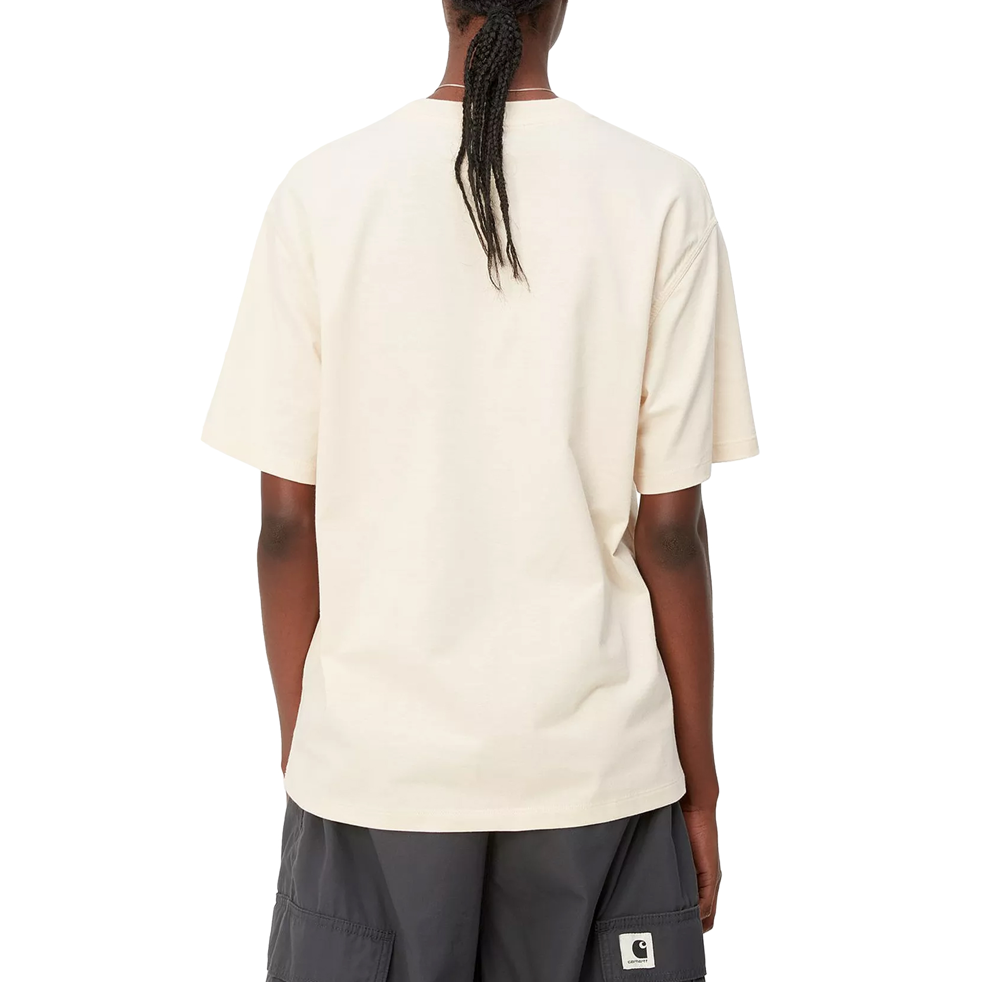 Carhartt Wip T-shirt American Script W Natural