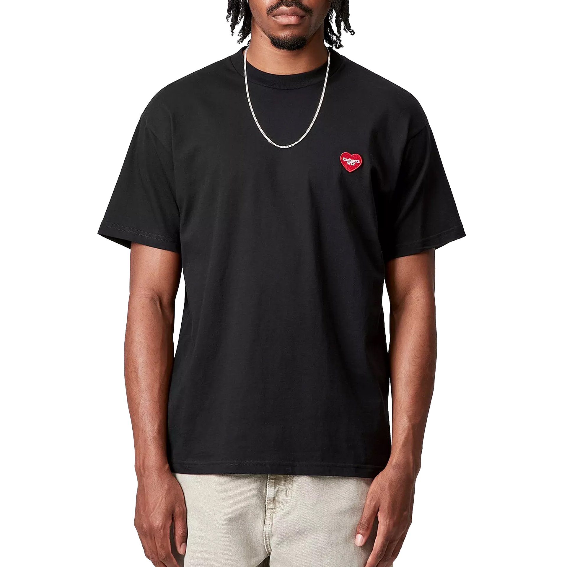 Carhartt Wip T-shirt Heart Ii Hartt Black