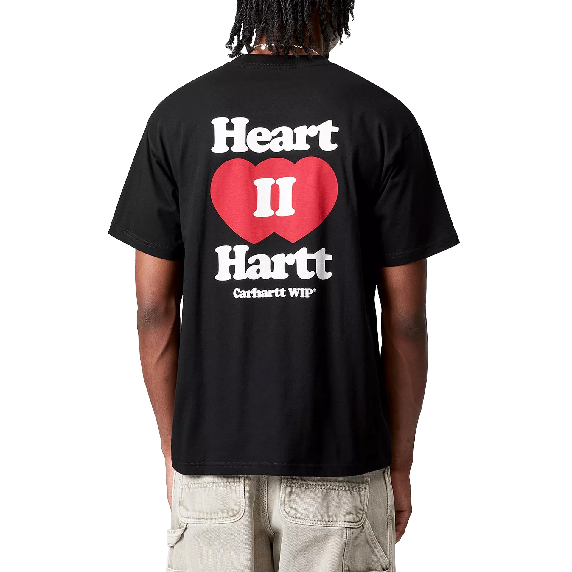 Carhartt Wip T-shirt Heart Ii Hartt Black