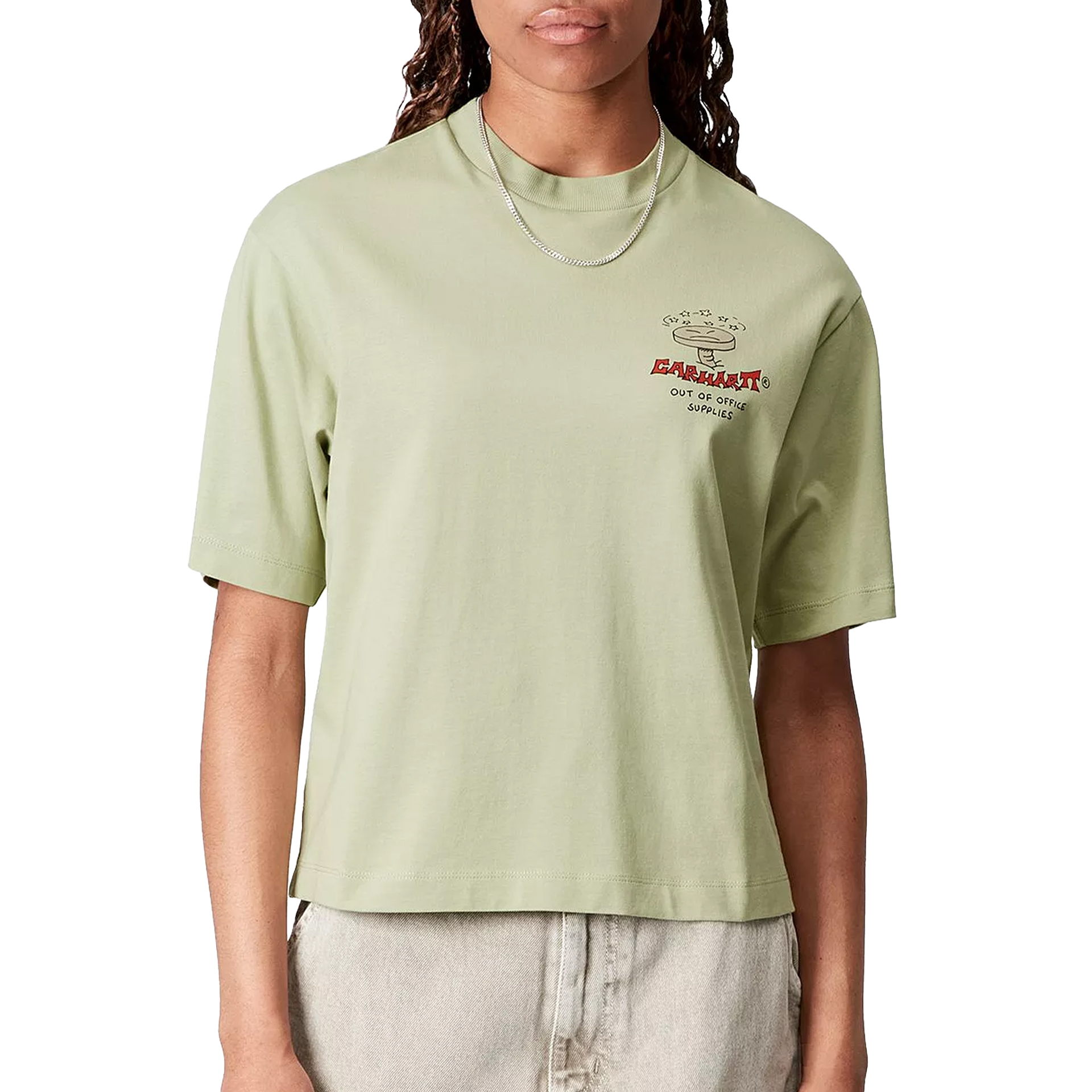 Carhartt Wip T-shirt Office Supplies W Pale Olive