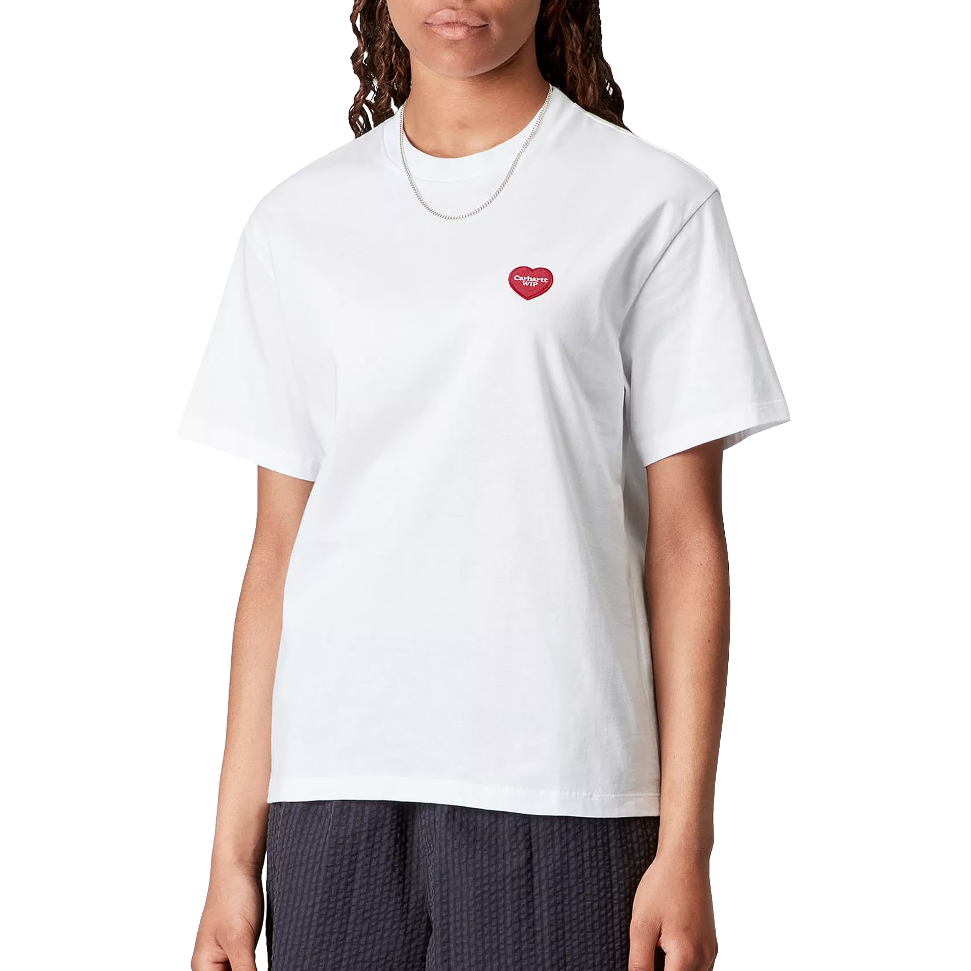 Carhartt Wip T-shirt Heart Ii Hartt W White