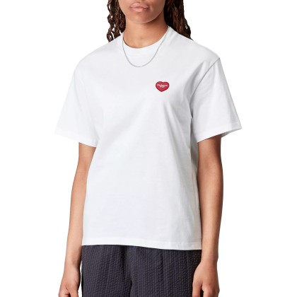 Carhartt Wip T-shirt Heart Ii Hartt W White