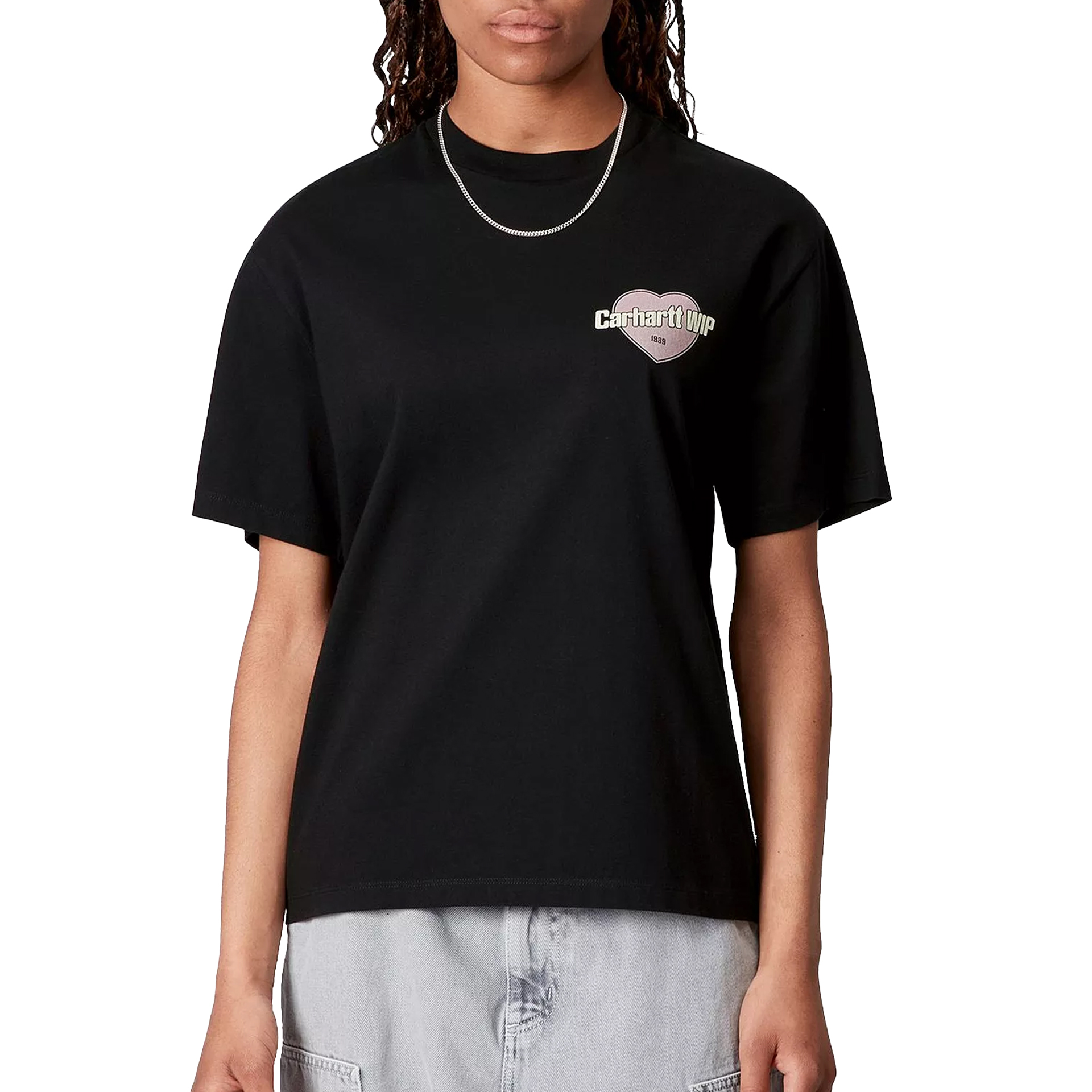 Carhartt Wip T-shirt Growth W Black Stone Washed