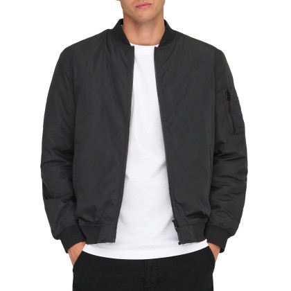 Only&Sons  Casaco Joshua Bomber Otw  Black