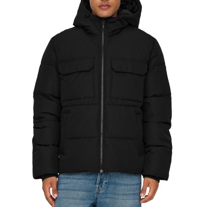 Only&Sons  Casaco Elijah Pckt Otw  Black