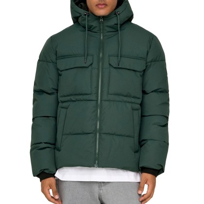Only&Sons  Casaco Elijah Pckt Otw  Darkest Spruce