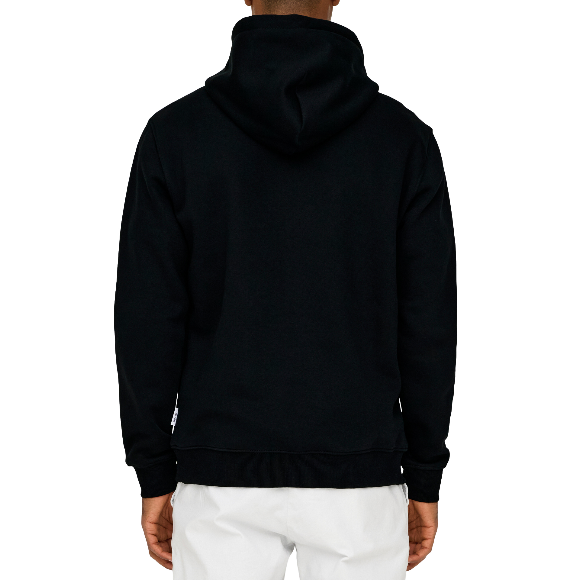 Only&Sons Sweat Curated Reg Black
