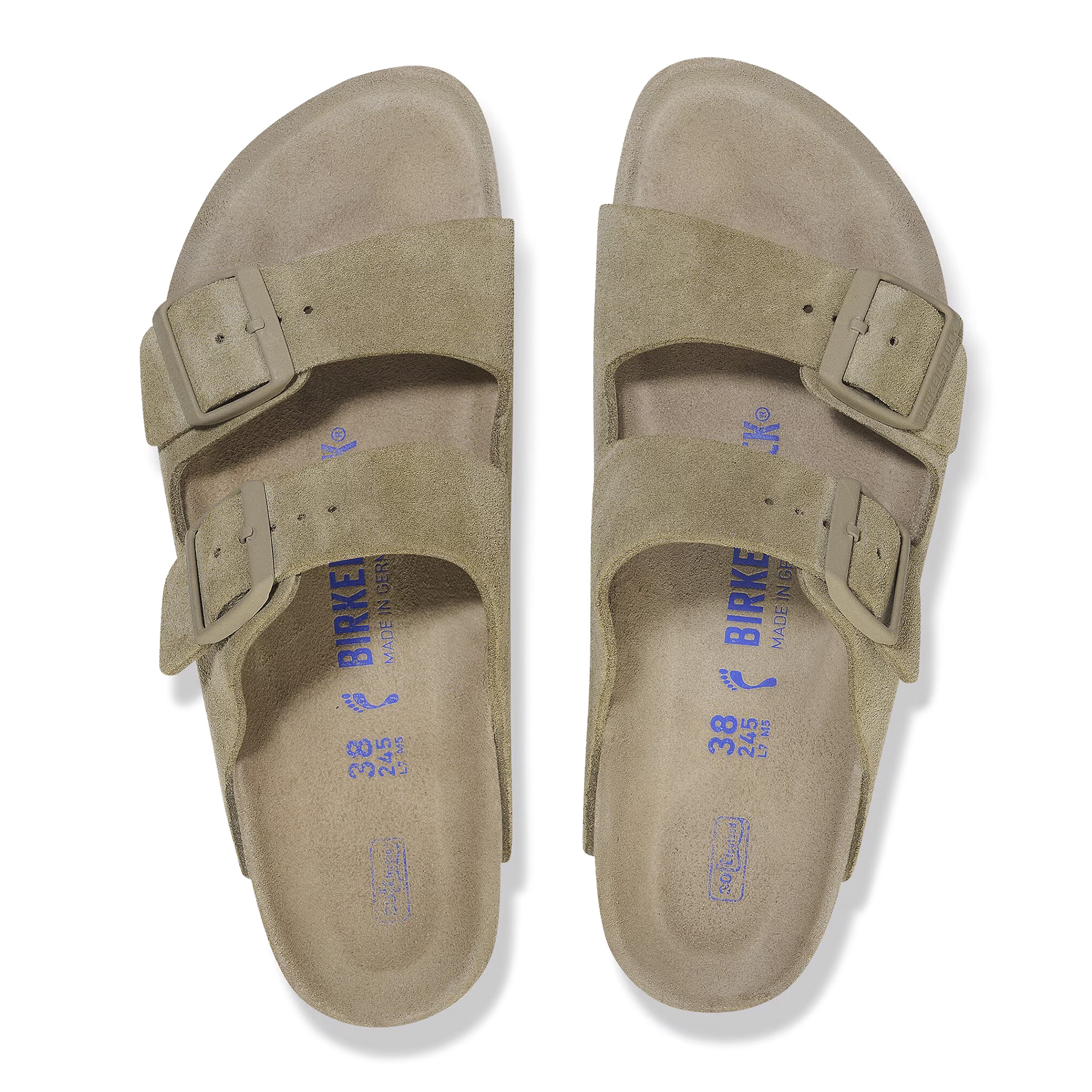 Birkenstock Arizona Soft Footbed Bs (narrow Fit) Faded