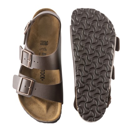 Birkenstock Milano Bs Dark Brown Birkenstock Milano Bs Dark Brown
