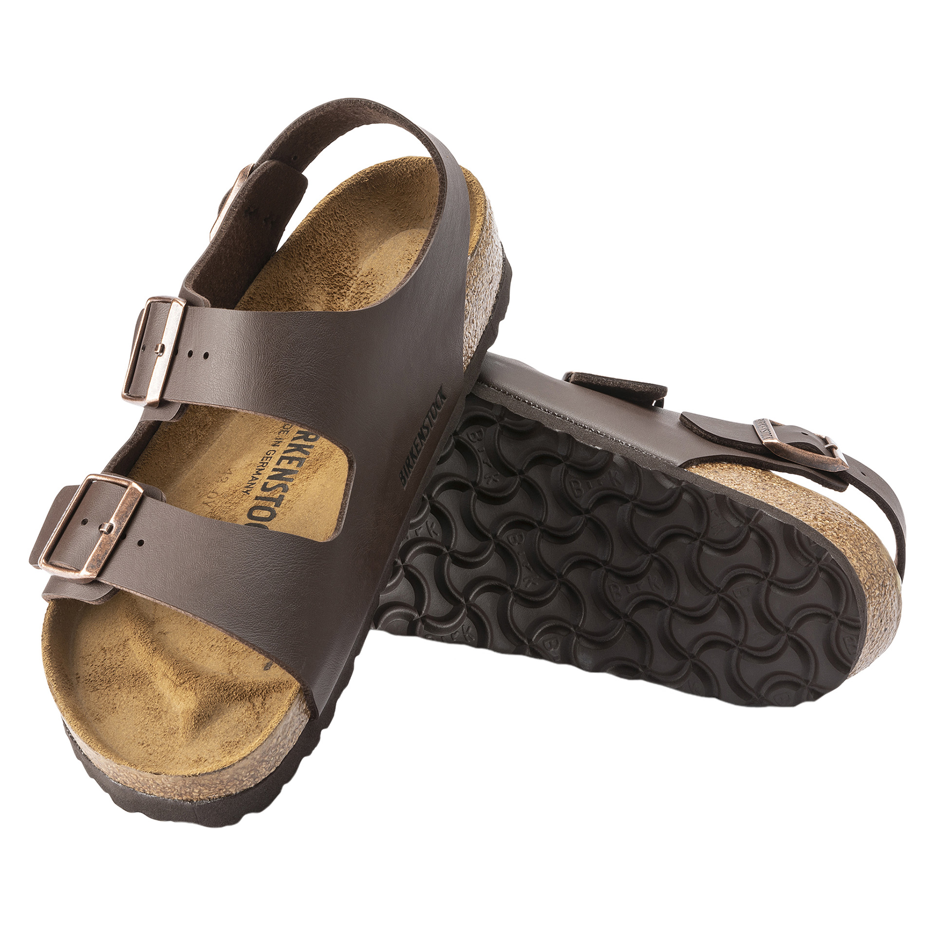Birkenstock Milano Bs Dark Brown